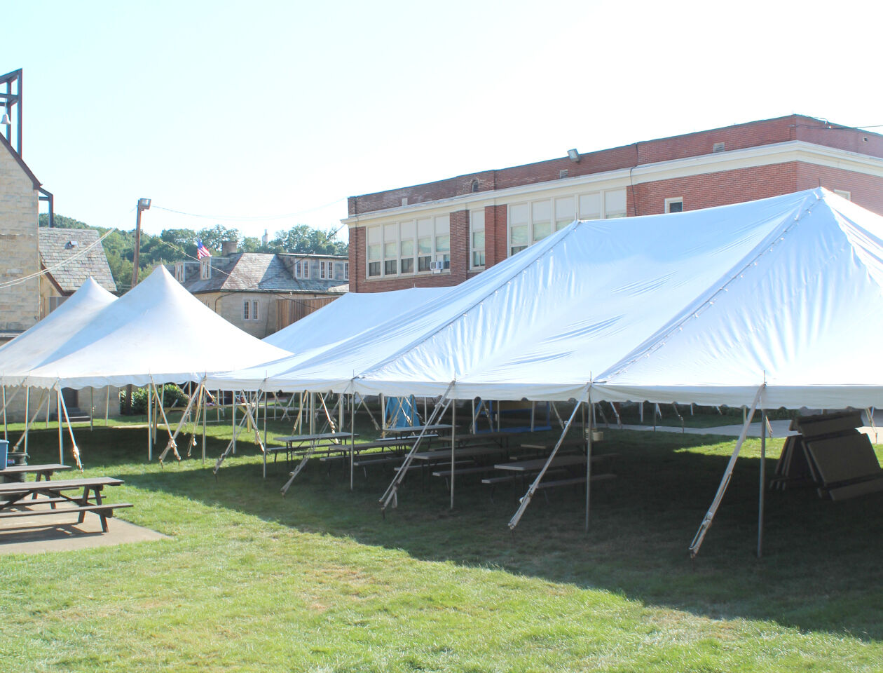 SSCD Lawn Festival tent